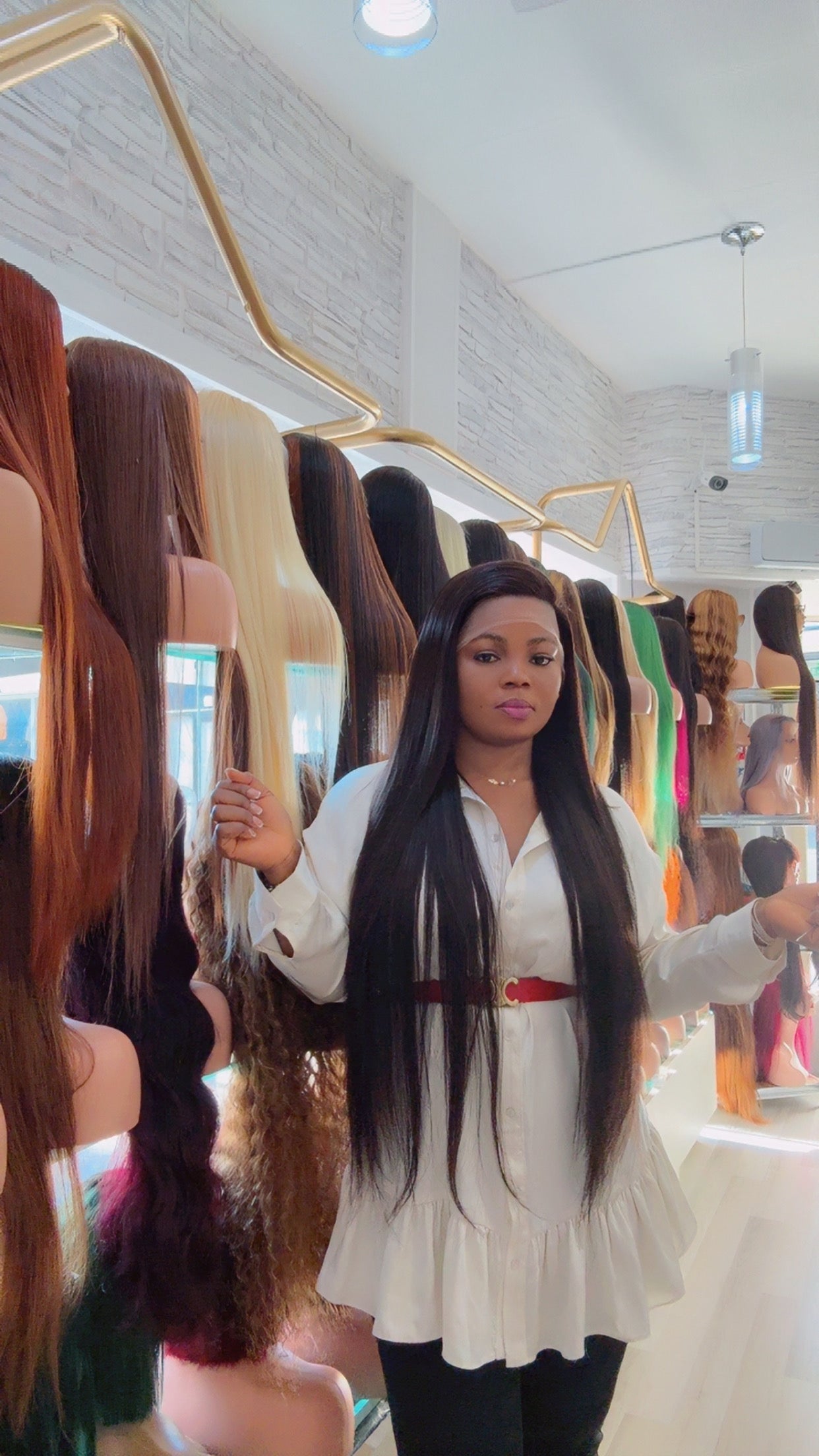 Virgin hair taille 34 200% densité