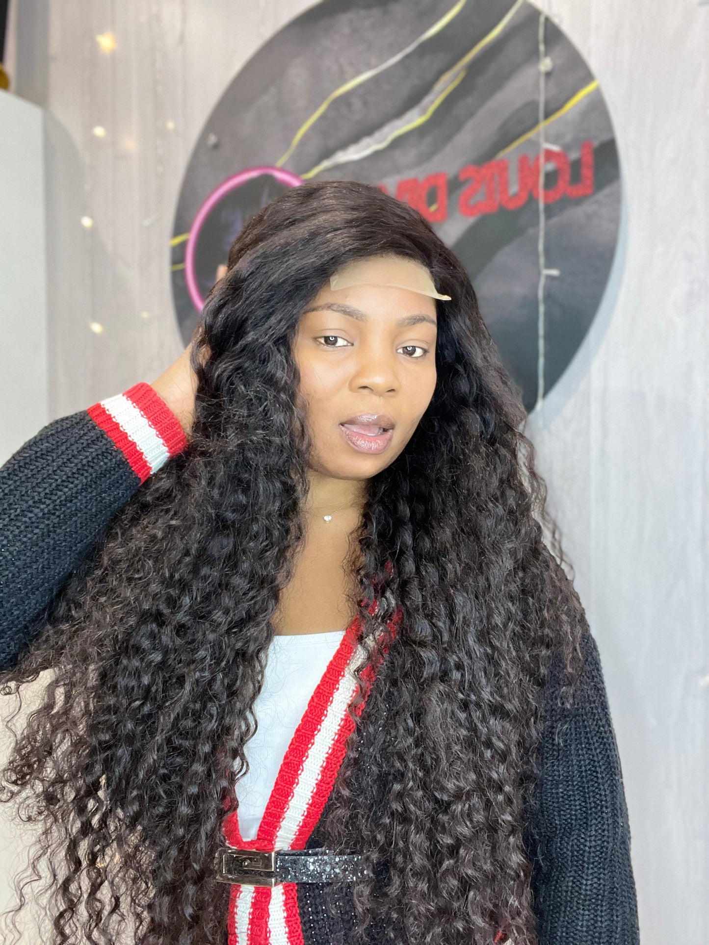 CHRISTY 100% cheveux Virgin closure 4x4 sans colle