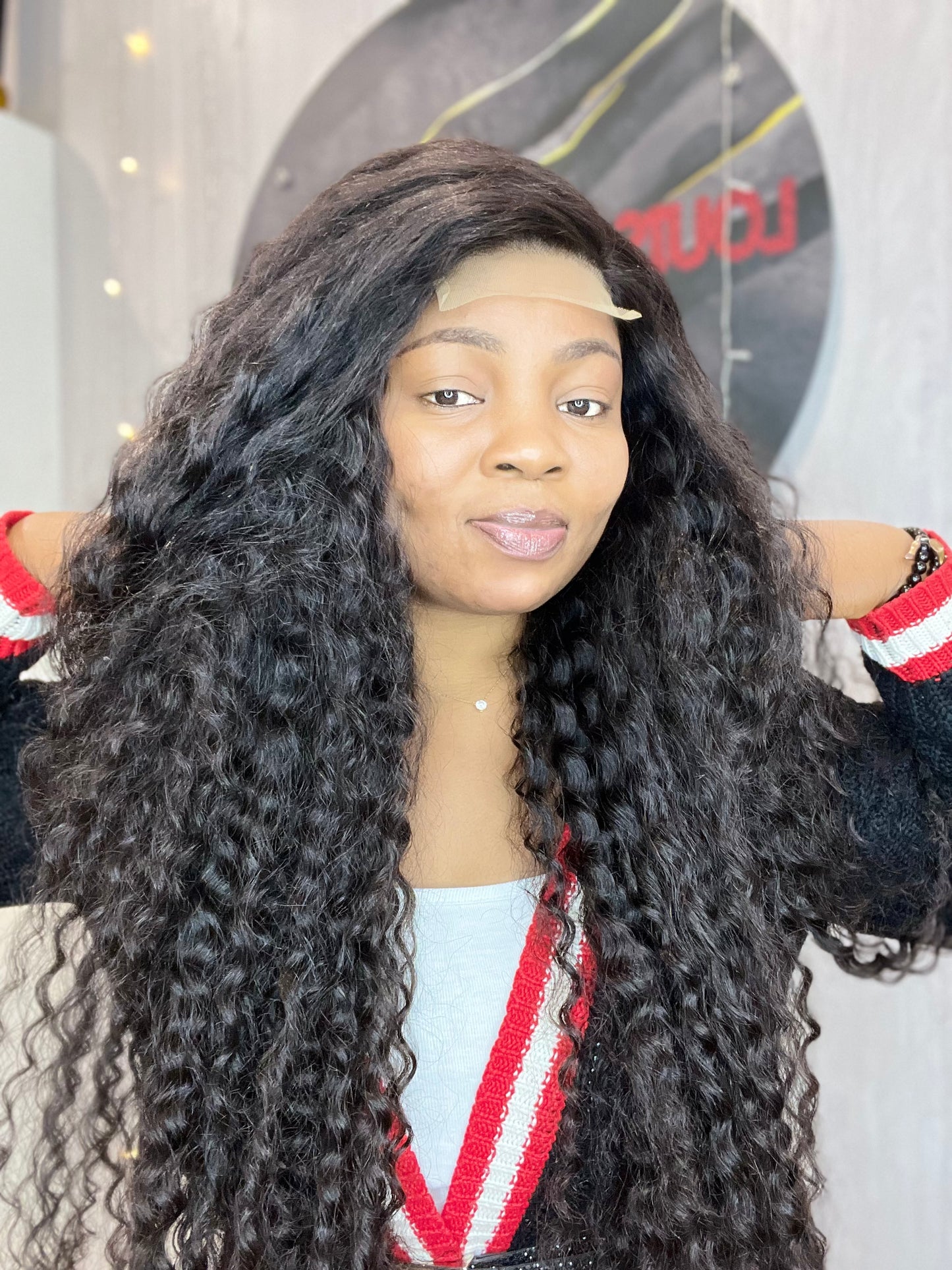 CHRISTY 100% cheveux Virgin closure 4x4 sans colle