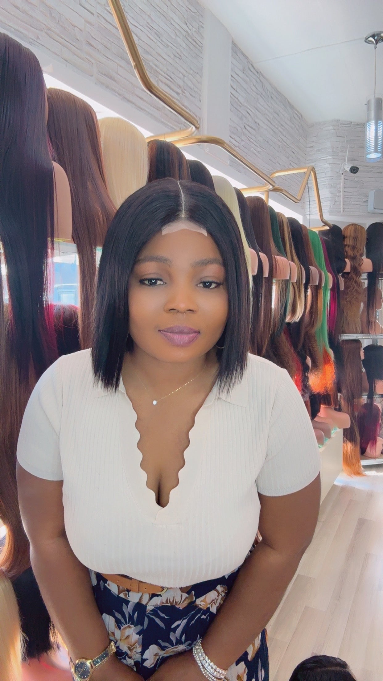 Lyly Coup carré Virgin hair