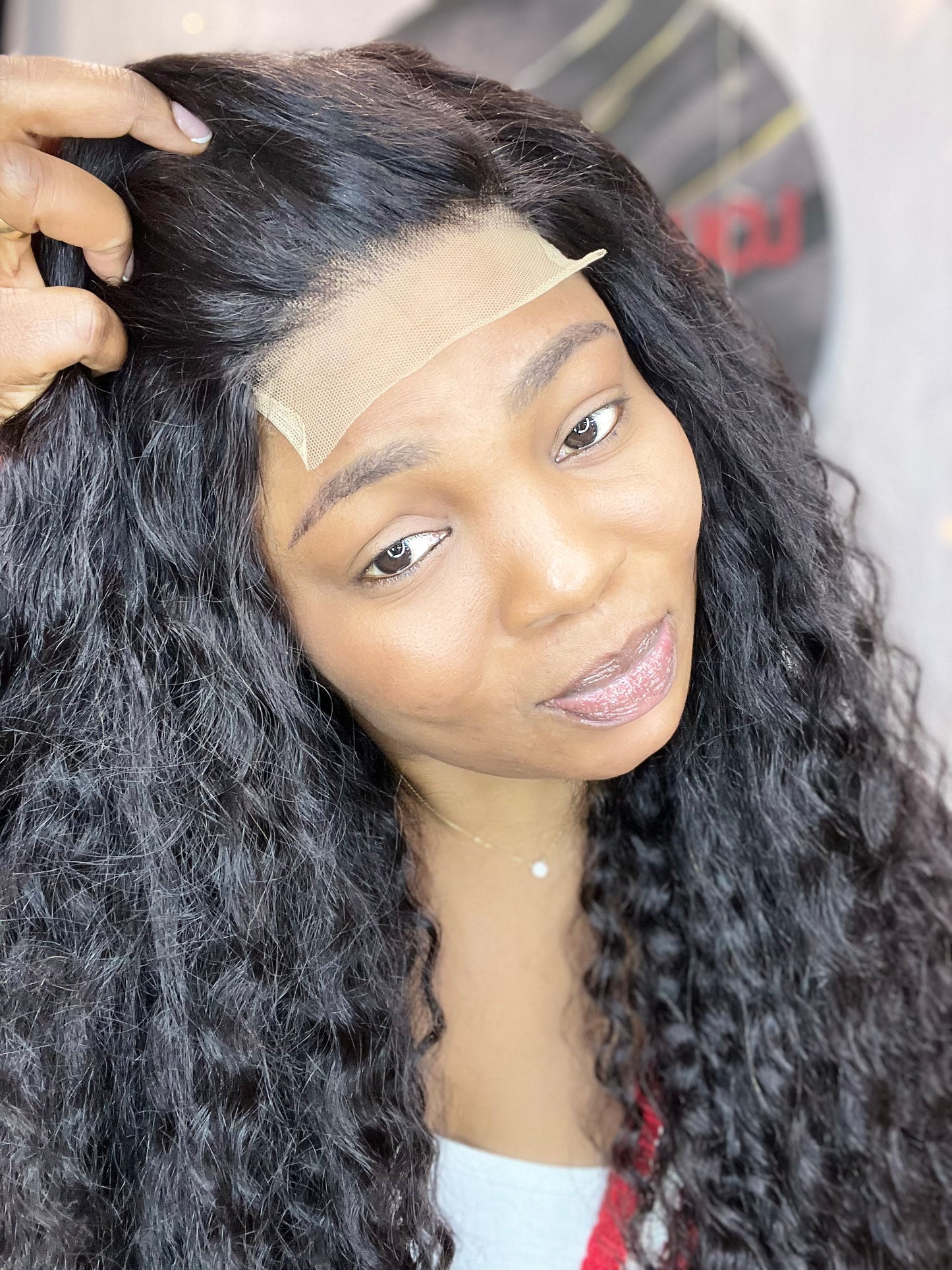 CHRISTY 100% cheveux Virgin closure 4x4 sans colle
