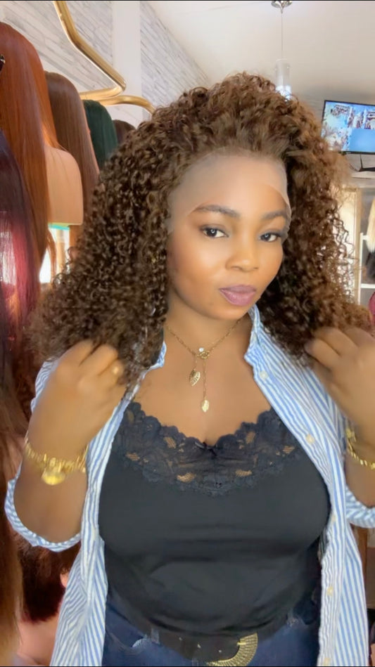 Pixie curly vrai cheveux humain ondulés