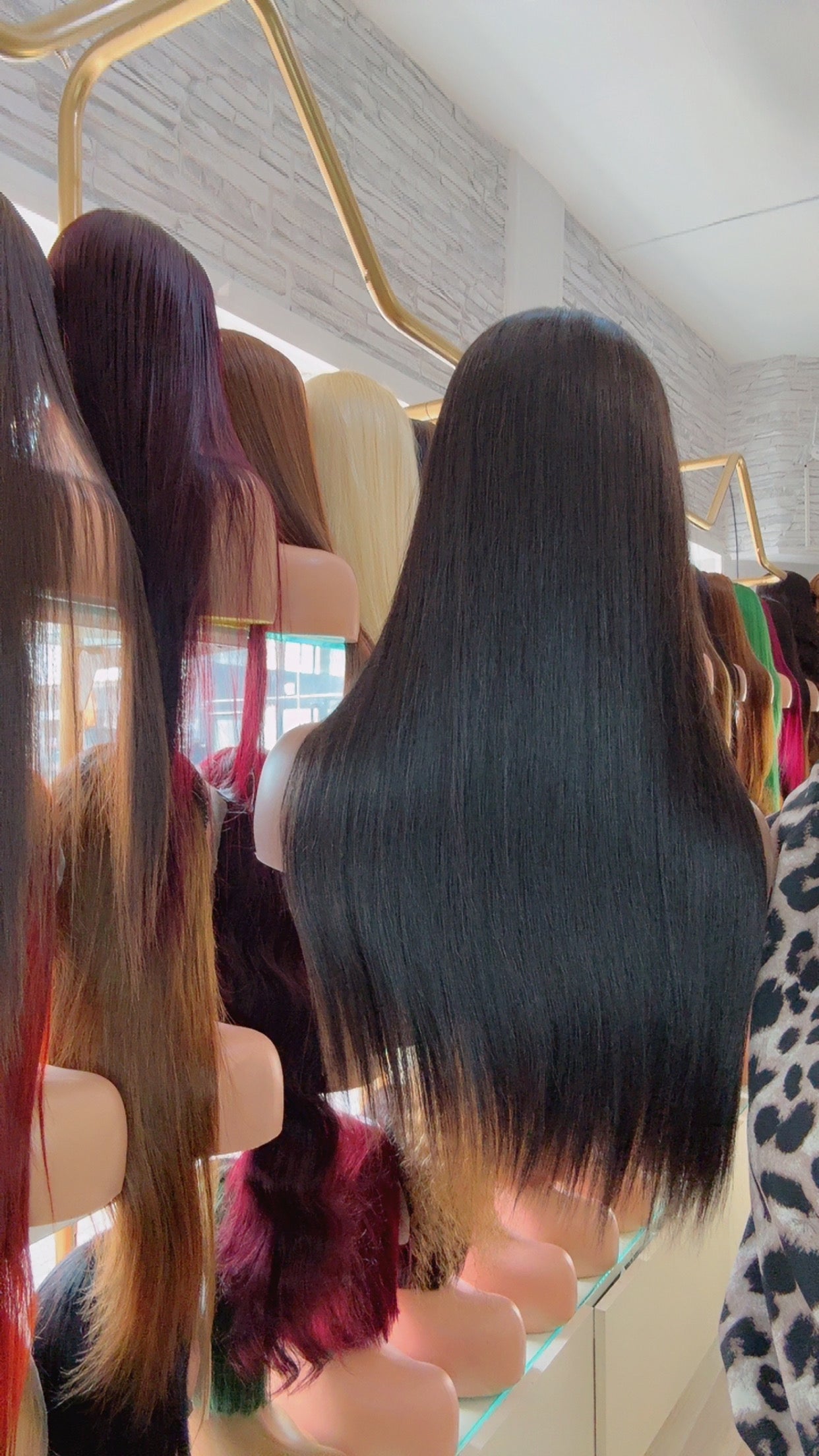 ✨DIVINE PRESTIGE Perruque Vietnamienne 30 pouces sans colle avec une lace 5x5 en HD Couleur 1b naturel ✨