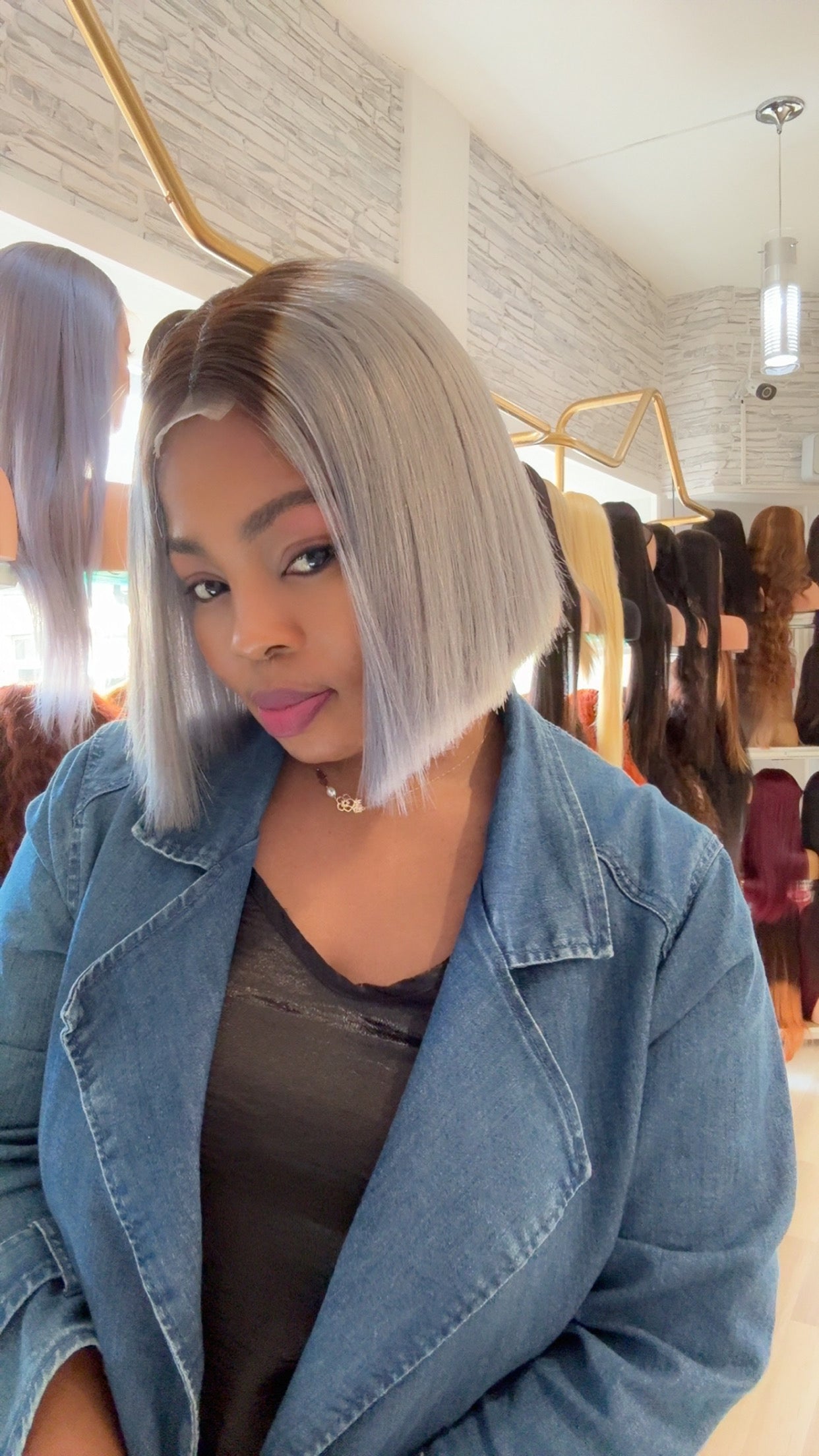 Lise perruque Virgin hair