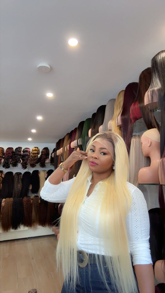 Perruque Virgin 100% cheveux lace frontale 13x4