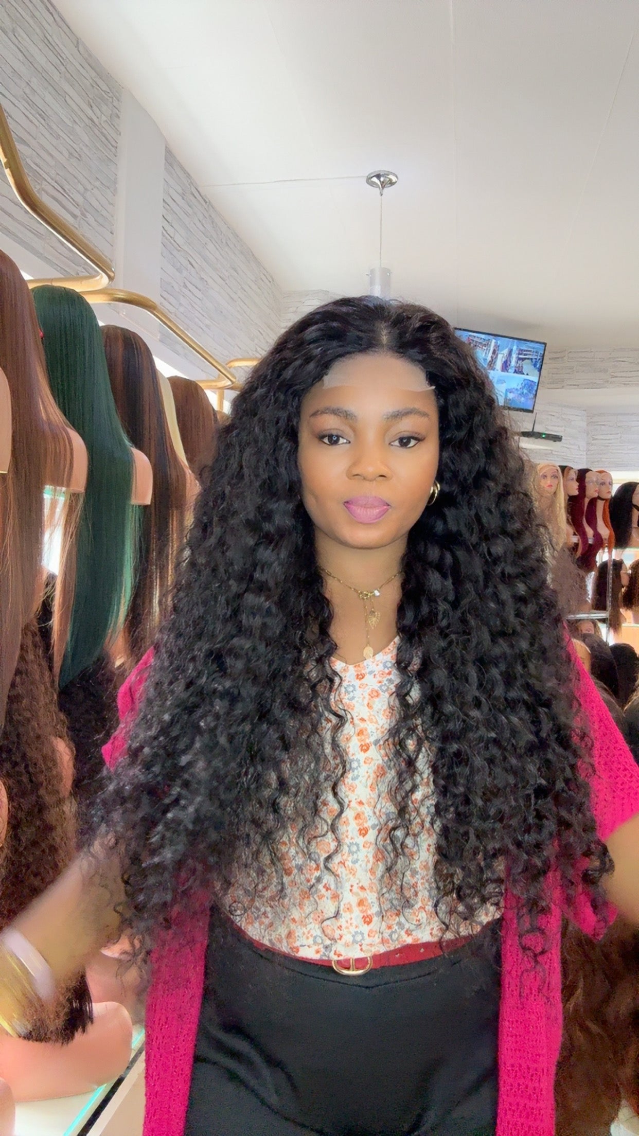 Perruque Virgin hair sans colle