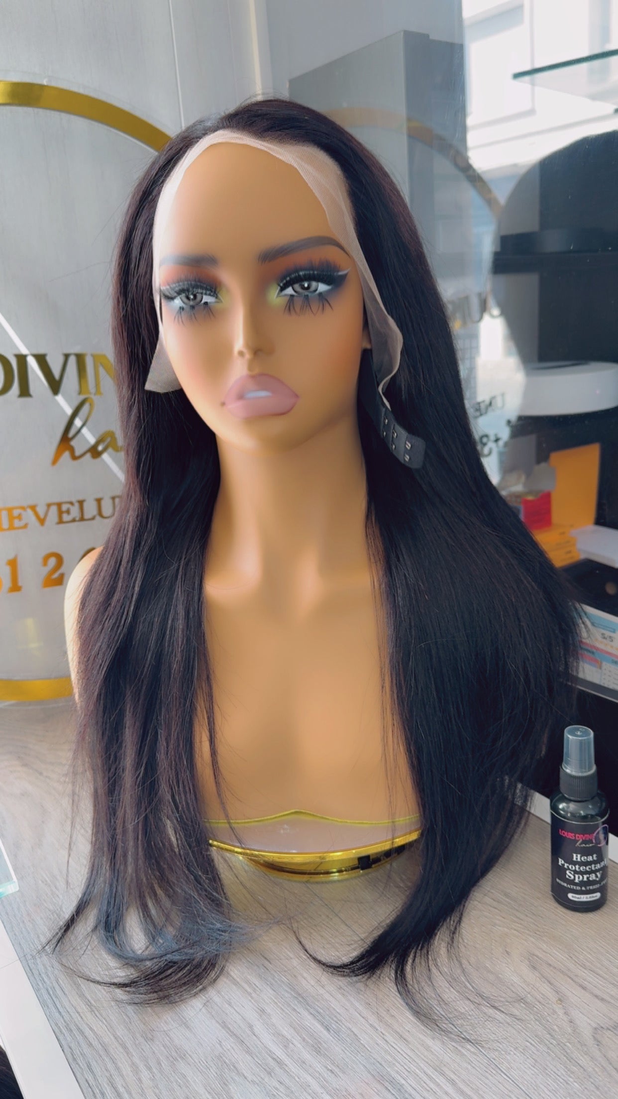 Promotion lisse taille 22 virgin hair
