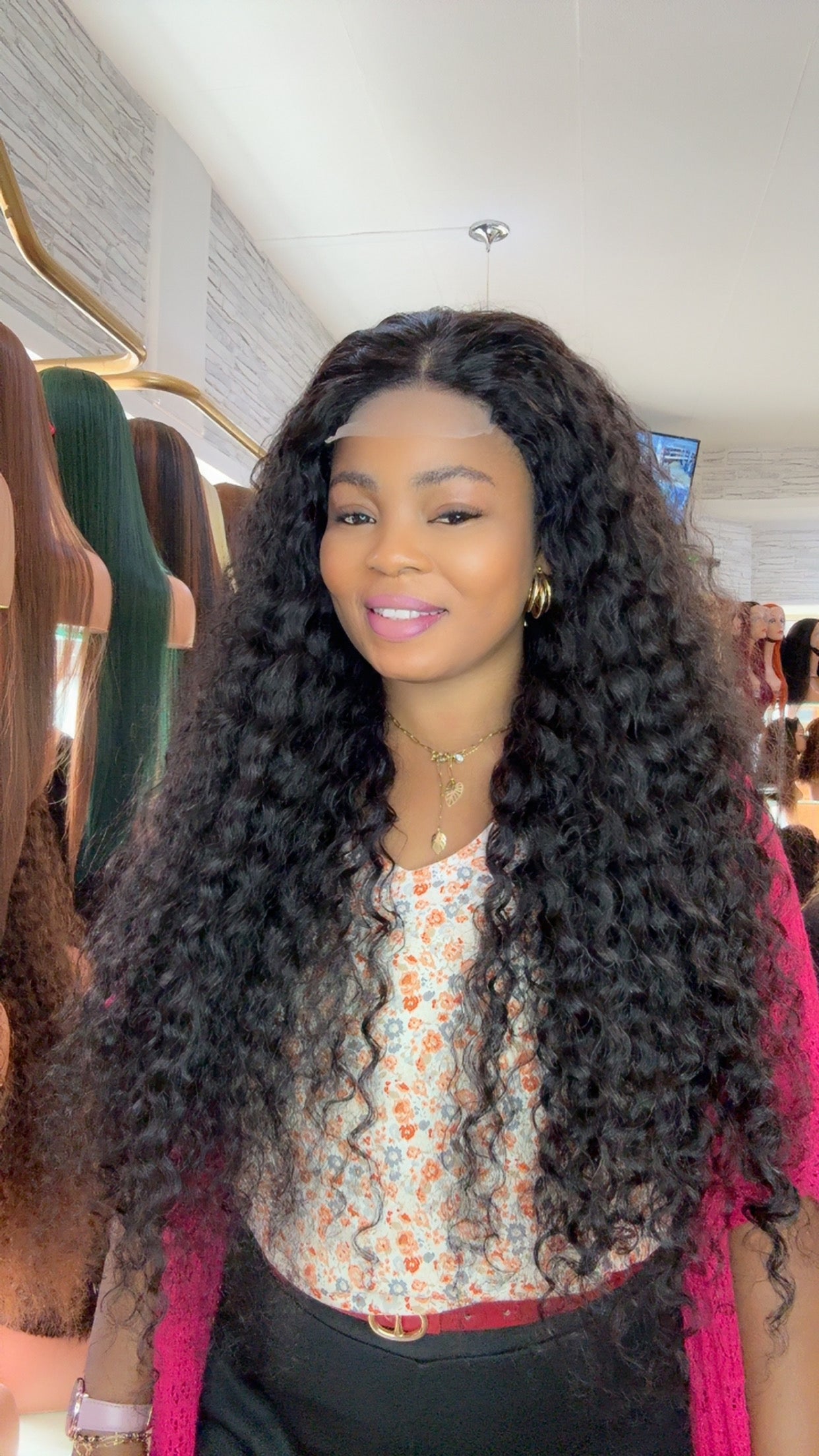 Perruque Virgin hair sans colle