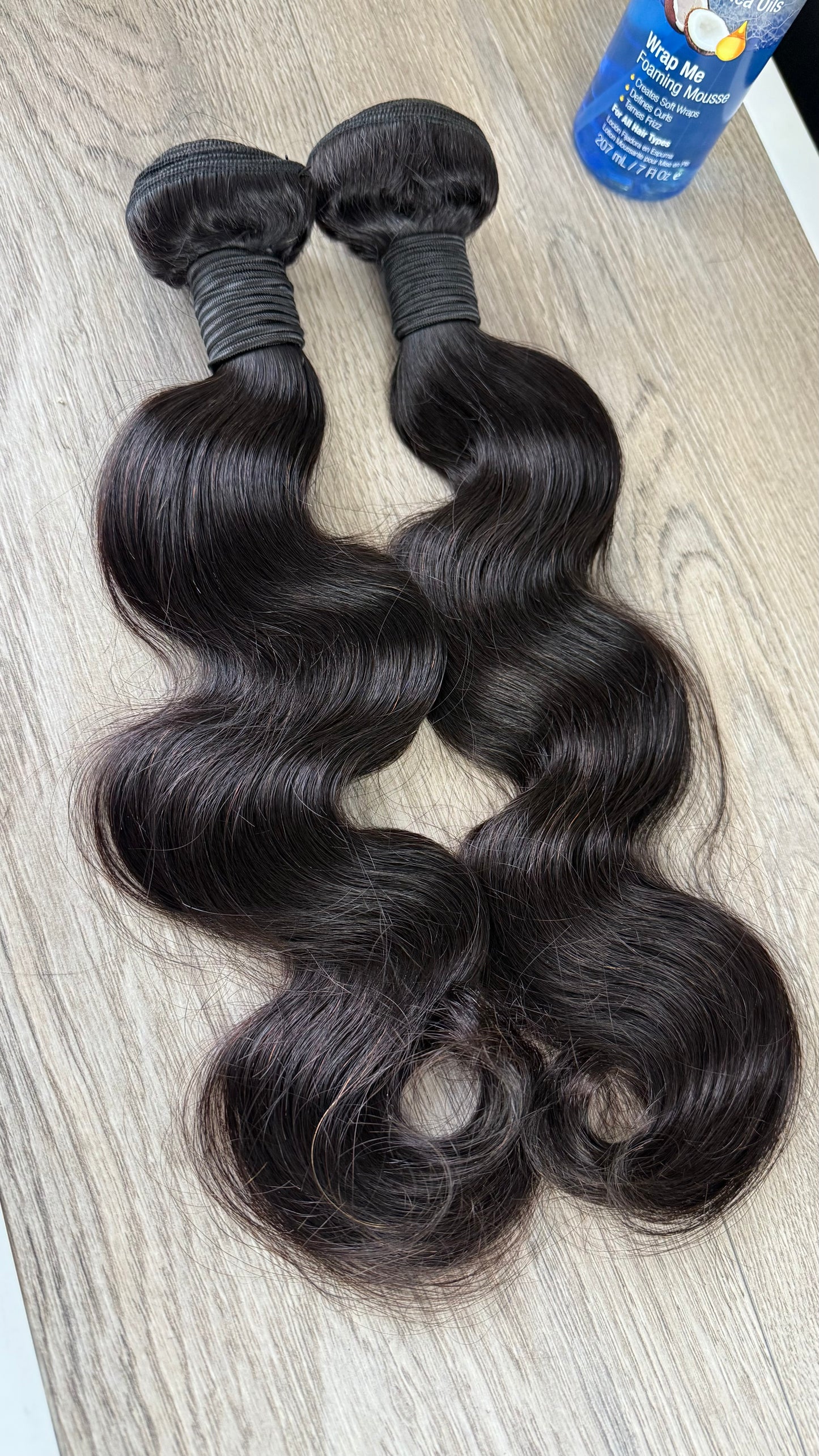 Tissages body wave taille 18 100% cheveux brésilien