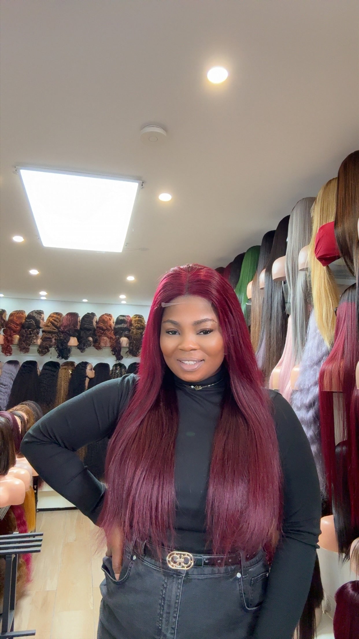 Perruque Virgin hair lace closure 4x4 sans colle