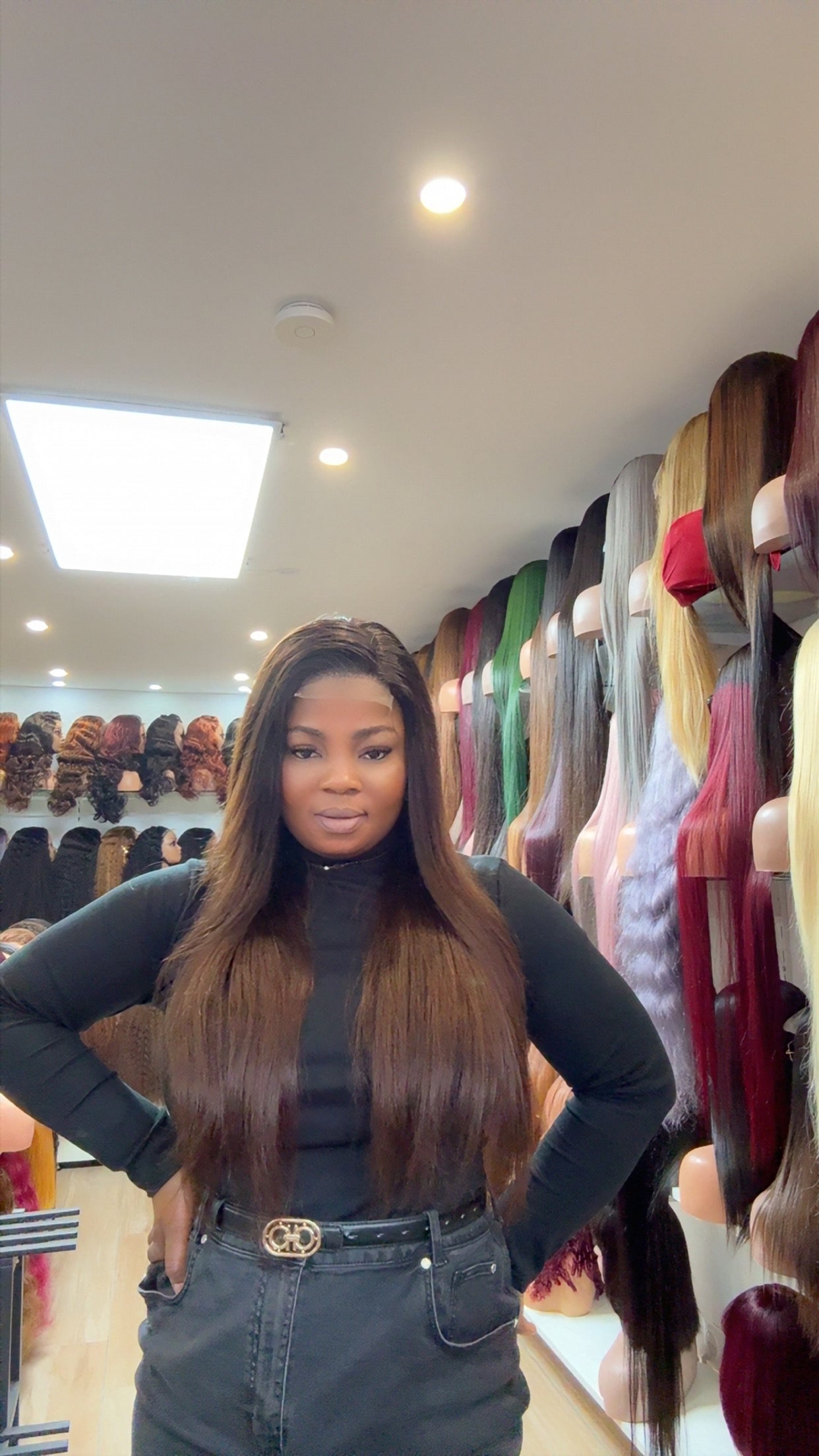 Perruque Virgin hair lace closure 4x4 sans colle