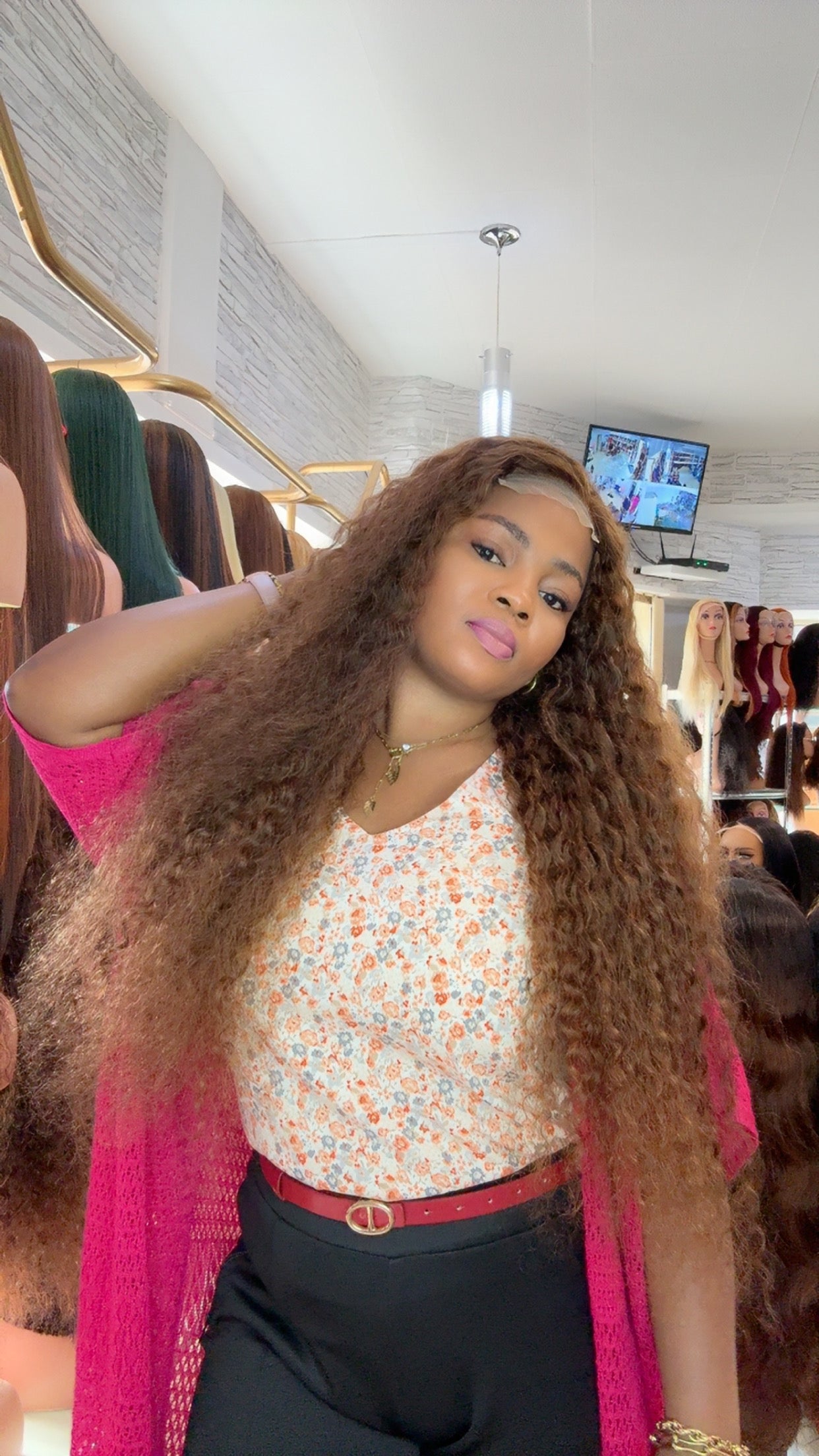 Water wave Virgin hair sans colle