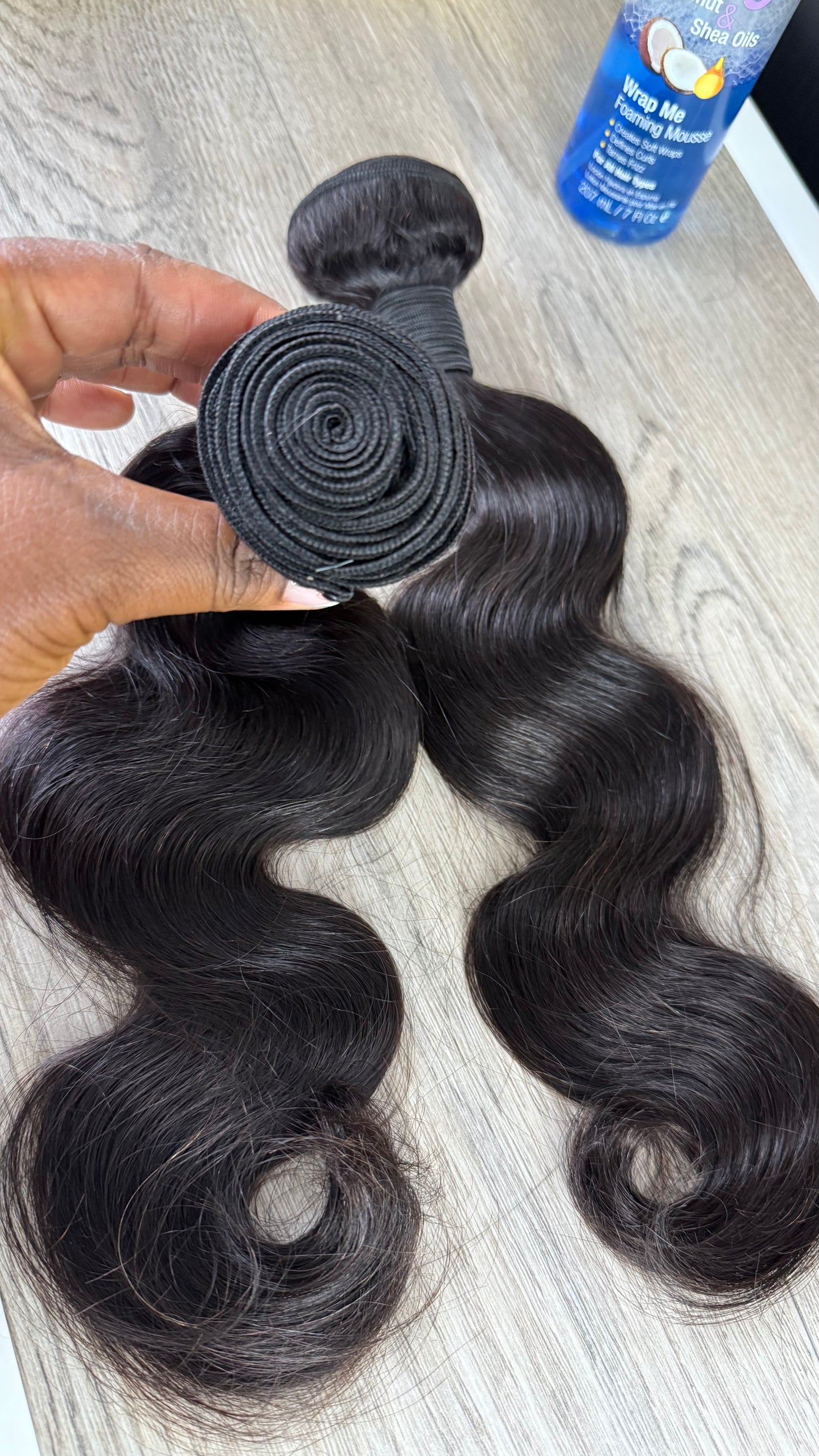 Tissages body wave taille 18 100% cheveux brésilien